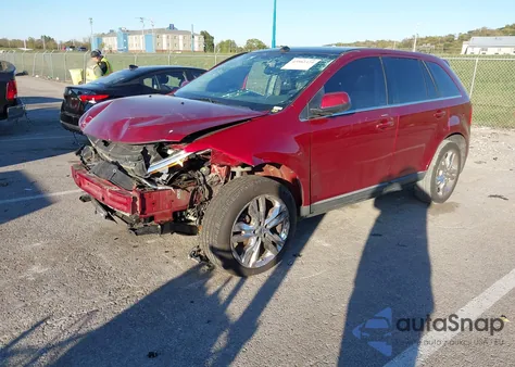 2013 Ford Edge Limited z USA, uszkodzony, nr VIN 2FMDK3KC2DBA30606